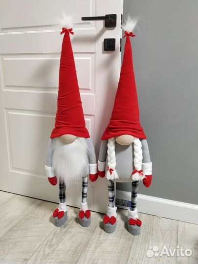 Новогодняя пара гномов