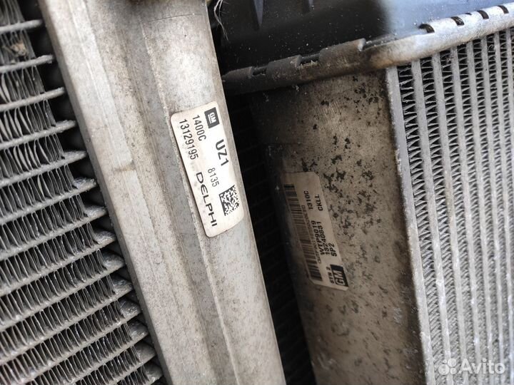 Кассета радиаторов Z17DTR Z17DTJ Astra H Zafira B