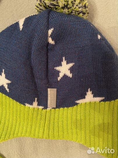 Шапка шлем и на завязках 44-46