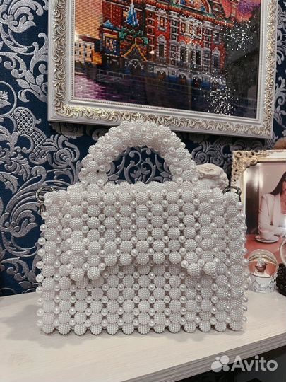 Сумка из бусин