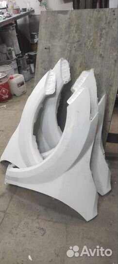 Изготовим стеклопластиковые крылья для вашего авто