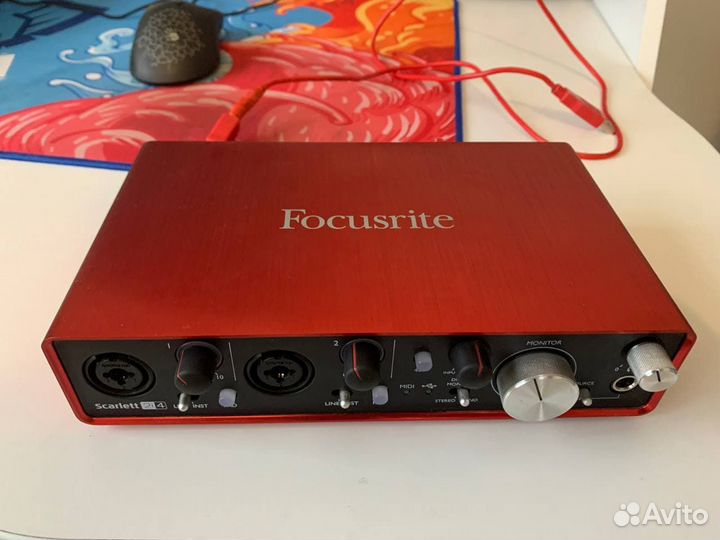 Звуковая карта Focusrite Scarlett 2i4 2nd Gen