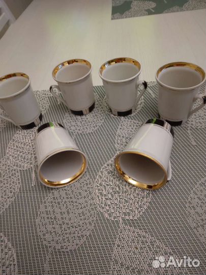 Чашки для кофе 6шт