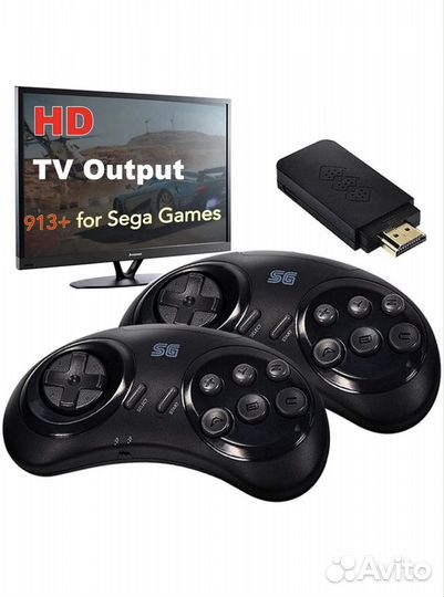 Игровая приставка sega Y2 16 бит hdmi +900игр