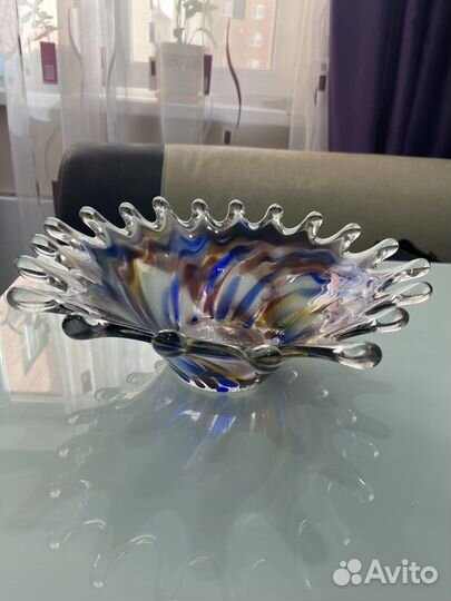 Ваза для фруктов богемия