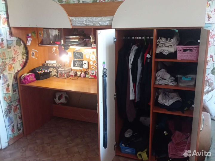 Кровать чердак