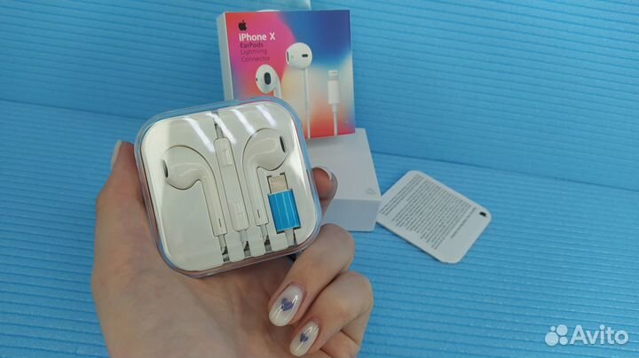 Наушники apple earpods lightning 3.5mm