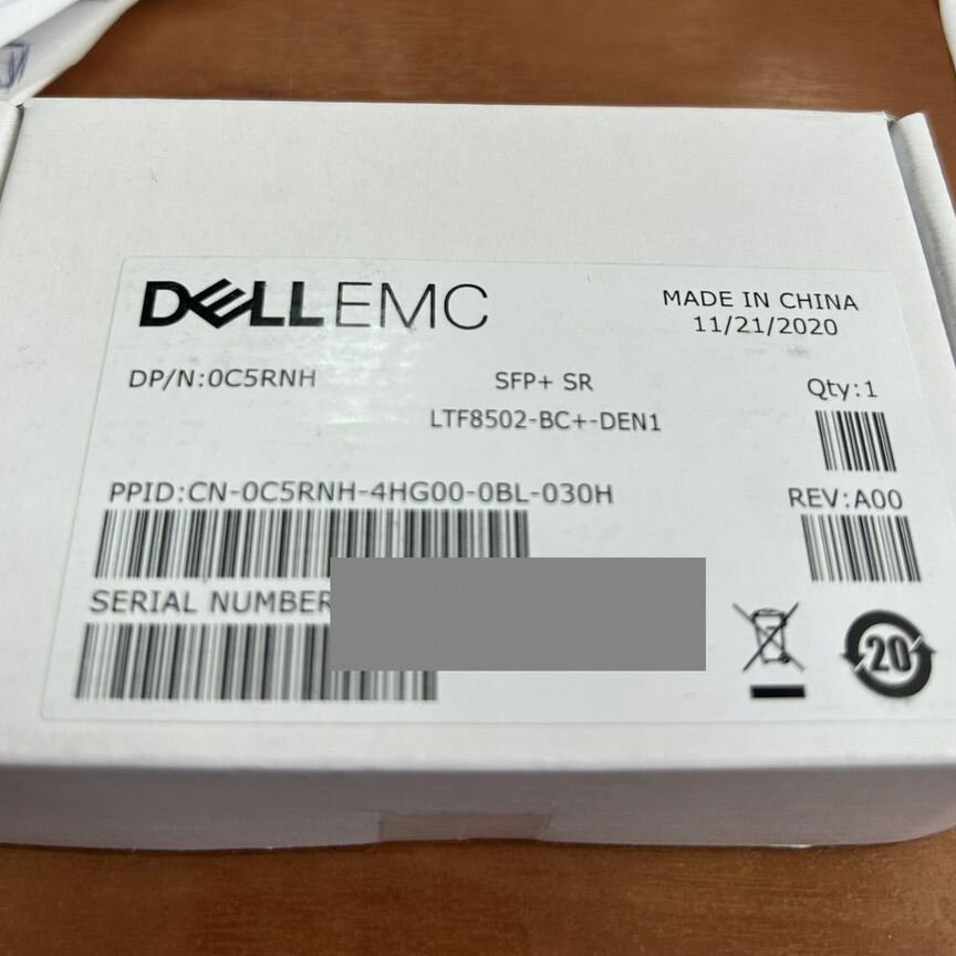 [0C5RNH] Трансивер Dell Emc C5rnh 0c5rnh Ltf8502-Bc+Den1