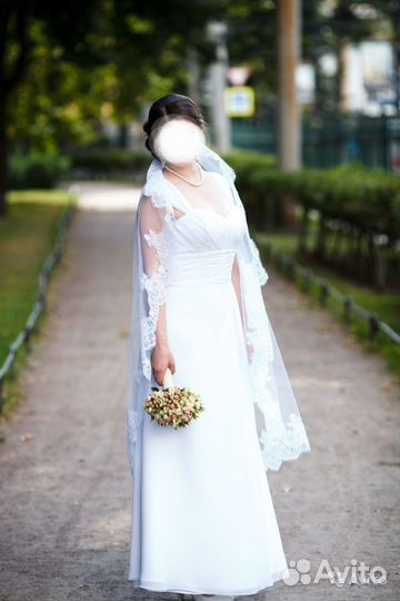 Свадебное платье, 48 размер