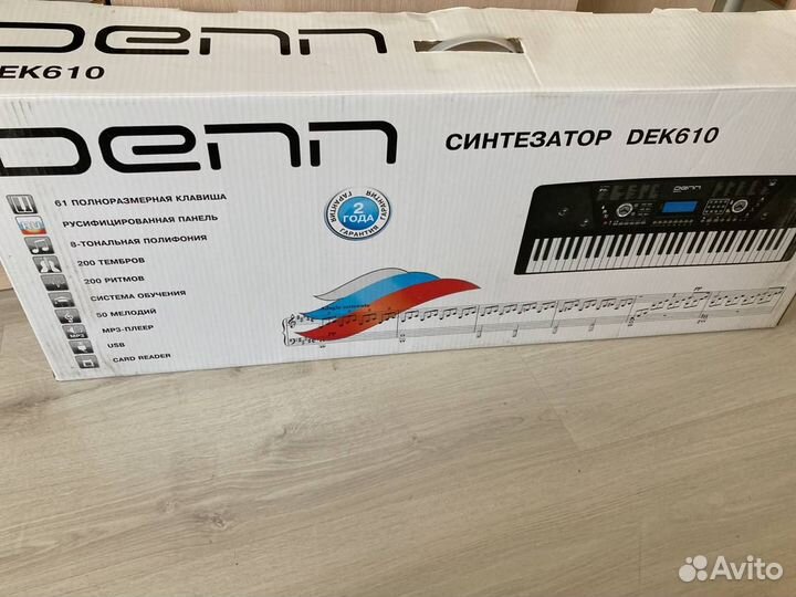 Синтезатор Denn dek610