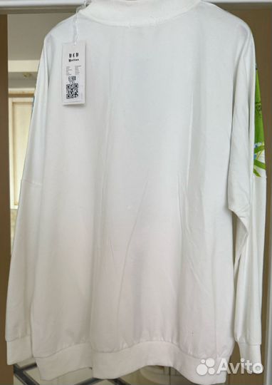 Толстовка женская на молнии большого размера