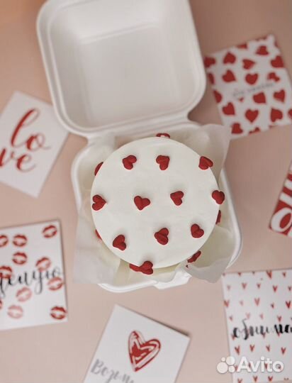 Бенто торты / бенто на 14 февраля