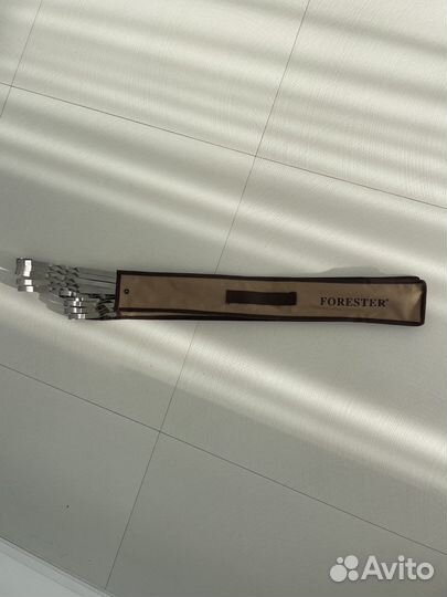 Шампуры для барбекю в чехле