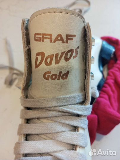 Коньки graf gold 27 размер