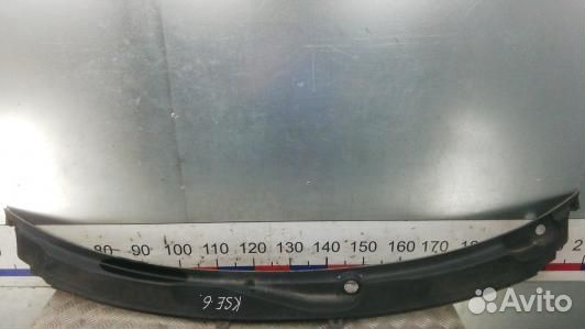 Накладка декоративная (жабо, дождевик) audi A6 C6