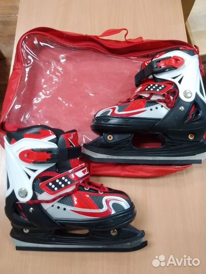Коньки детские раздвижные 33 36