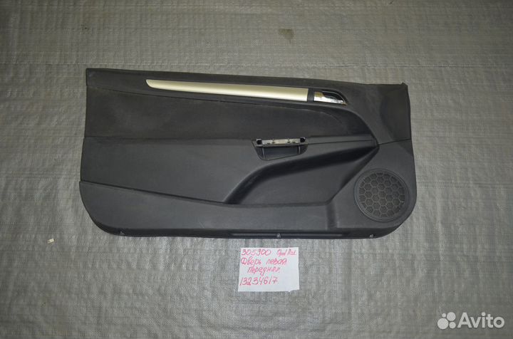 Обшивка двери передней левой Opel Astra GTC