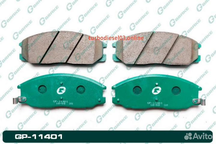 Колодки G-brake GP-11401 GP11401 G-brake