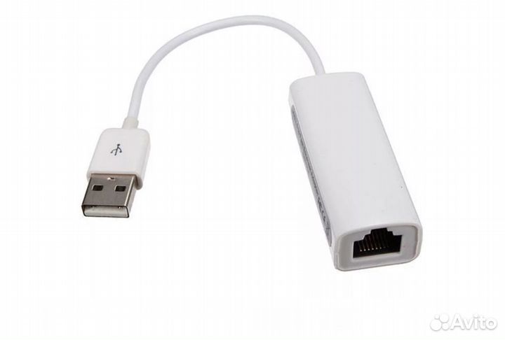 Адаптер USB 2.0 to Ethernet (RJ45), до 100 Мбит/с