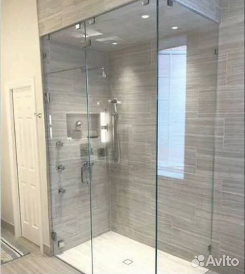 Установка стеклянных конструкций