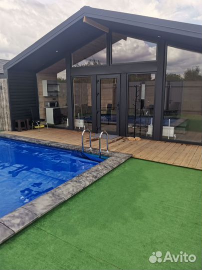 Гостевой дом с теплым бассейном посуточно