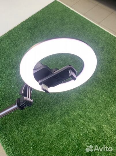 Кольцевая лампа со штативом-моноподом Q07