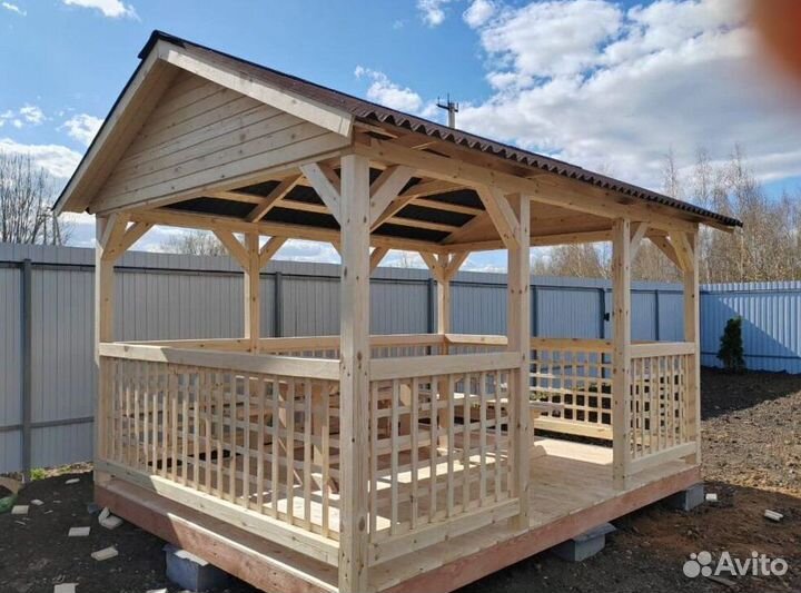 Красивые беседки