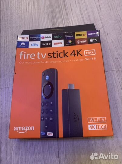 Amazon fire tv stick 4k max (новый)