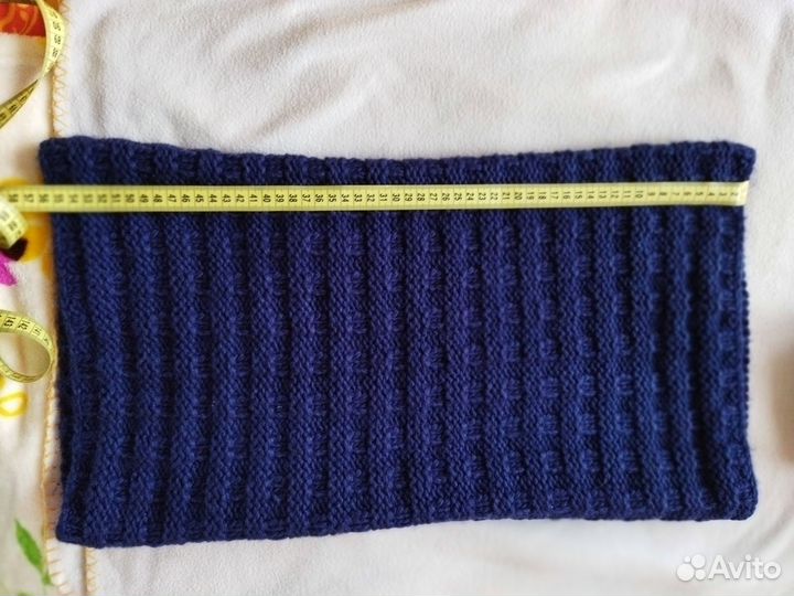 Снуд шарф женский вязаный