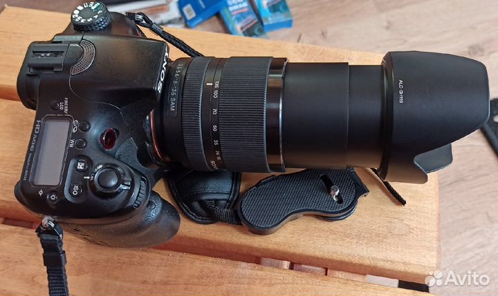 Sony SLT-A77V и объектив Sony 3.5-5.6/18-135