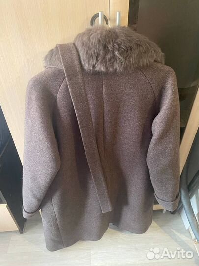Пальто женское с мехом