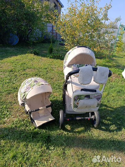 Коляска 2 в 1 Adamex Luciano deluxe