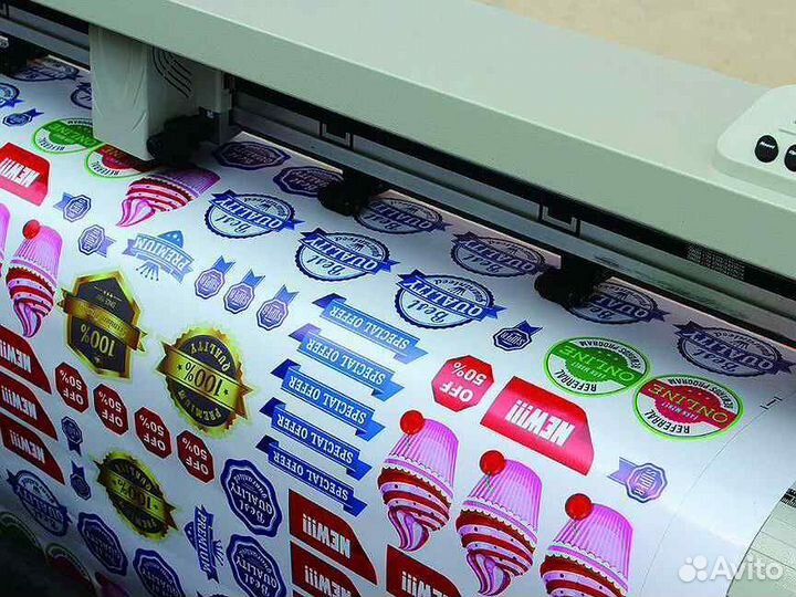Печать Рекламных баннеров Банер Наклейки Плакаты