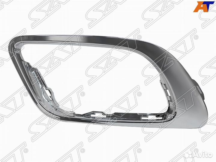 Молдинг оправы птф renault fluence 13-17 LH хром S