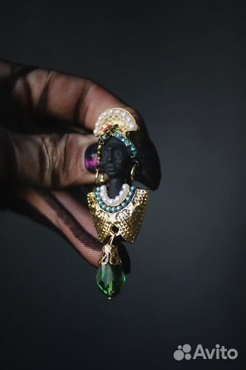 Брошь Blackamoor в стиле Askew London