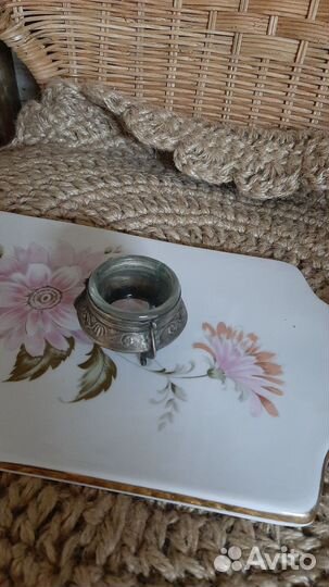 Солонка мельхиор СССР