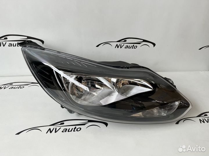 Ford Focus 3 фара передняя правая чёрная 11-15