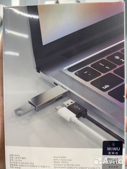 Переходник Хаб USB Type-C