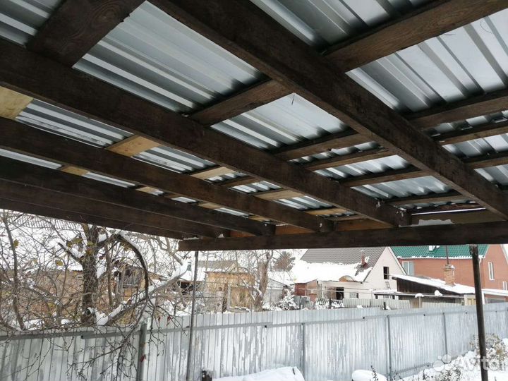 Крыша кровельные работы