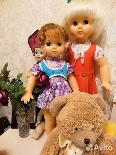 Куклы СССР Наташа и Лена(Лиля)