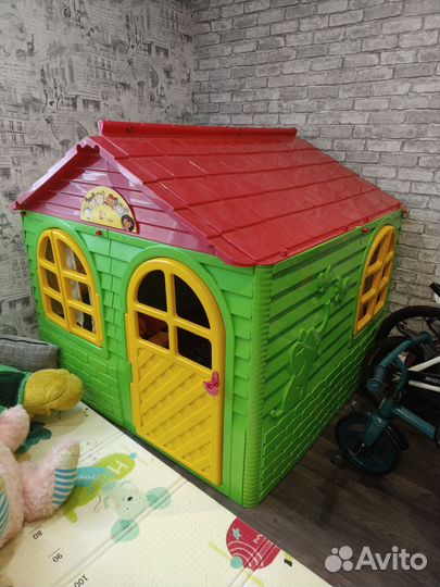 Игровой домик для детей пластиковый