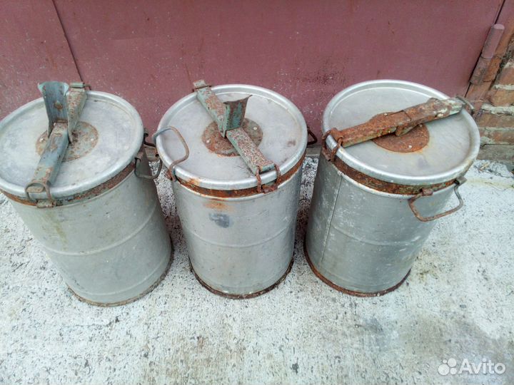 Фляга для меда алюминиевая (емд) б/у 38 л