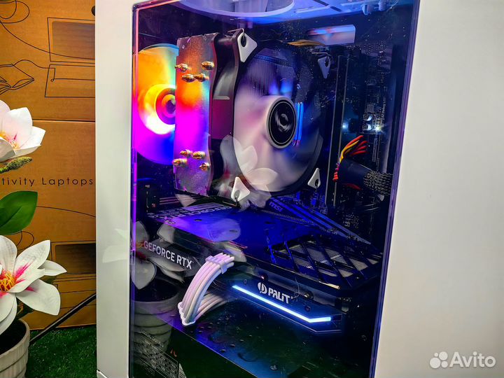 Игровой пк Ryzen 5 / RTX 4060 8 Gb