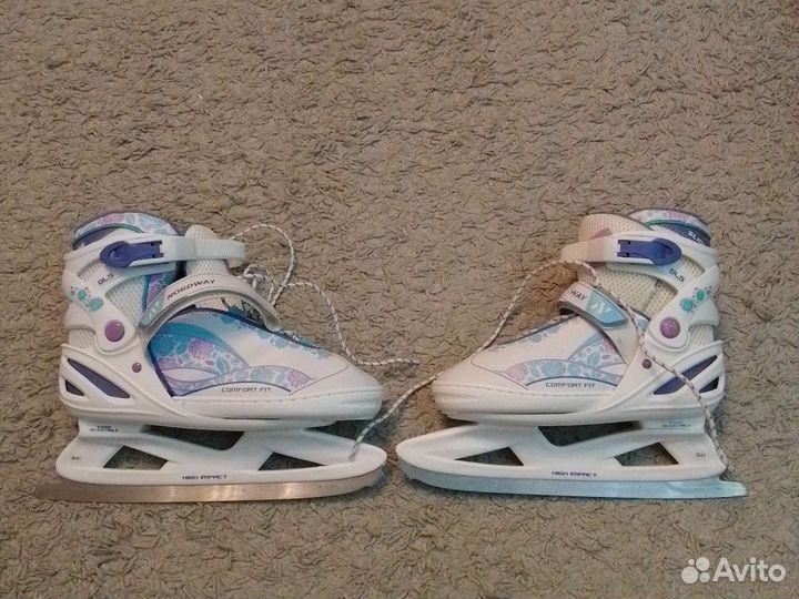 Коньки раздвижные 36/41