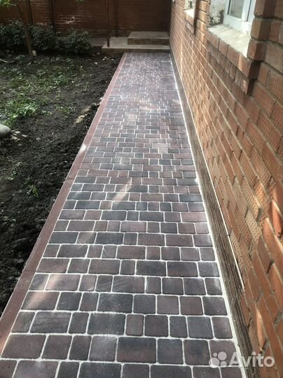 Тротуарная плитка в Кредит