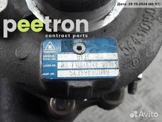 Б/У Б/У Турбина 54399880019 VAG