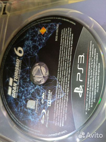 Игра на ps 3 Gran Turismo 6