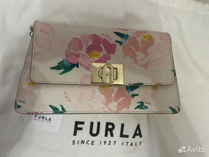 Сумка натуральная кожа furla