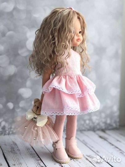 Кукла Paola reina с натуральным волосами