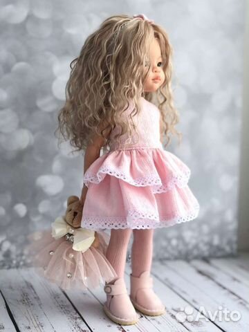 Кукла Paola reina с натуральным волосами